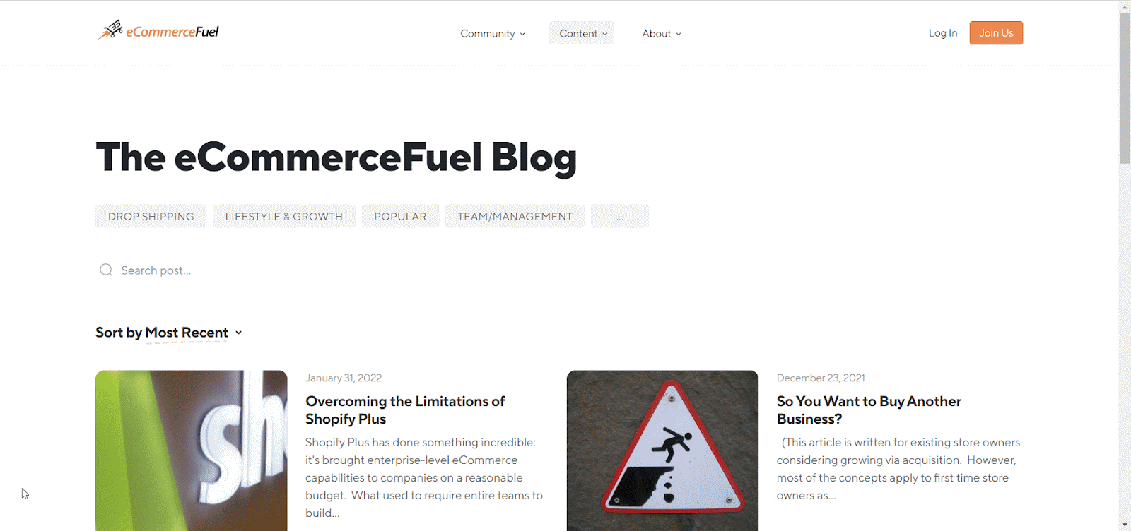 Blogs For eCommerce Store Owners