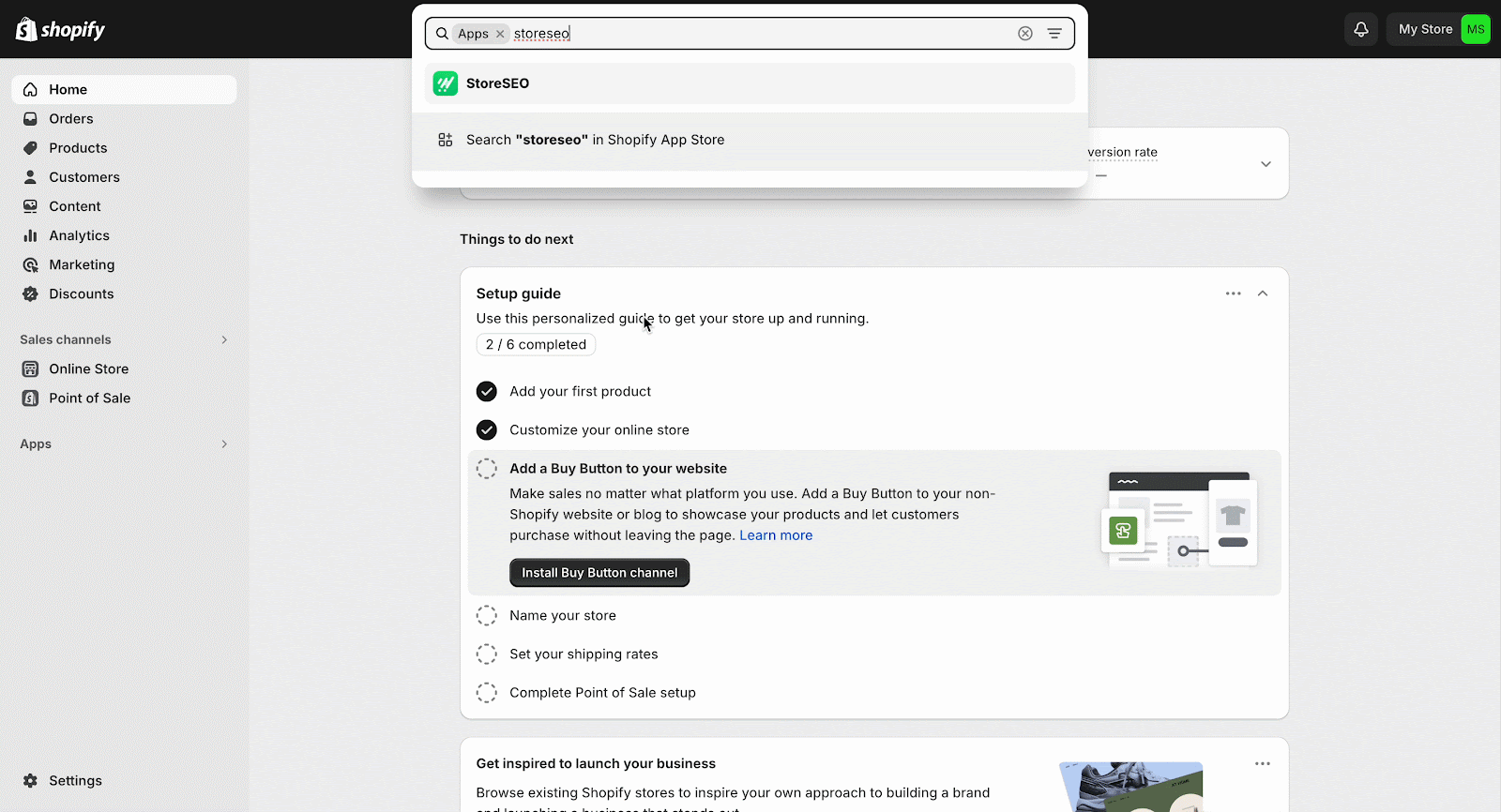 Update Shopify Sitemap