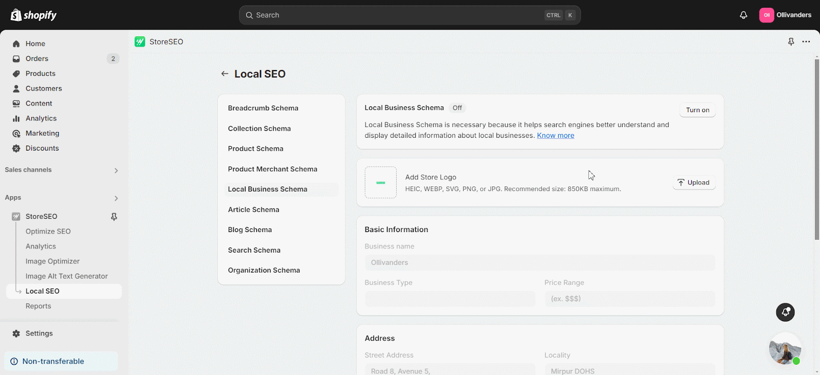SEO schema works for eCommerce